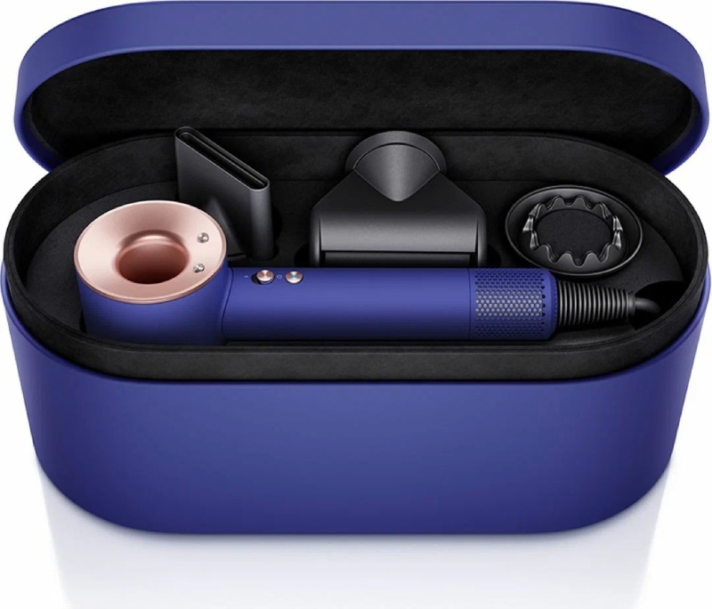 Фен Dyson Supersonic HD07 Gift edition Vinca Blue & Rose (фиалковый/розовый) с подарочным чехлом
