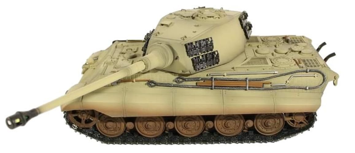 Радиоуправляемый танк Torro King Tiger 1/16 дым (для ИК боя) V3.0 2.4G RTR, TR11510-CA-3.0