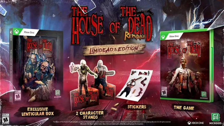 Игра House of the Dead: Remake LimiDead Edition (XBOX One, русские субтитры)
