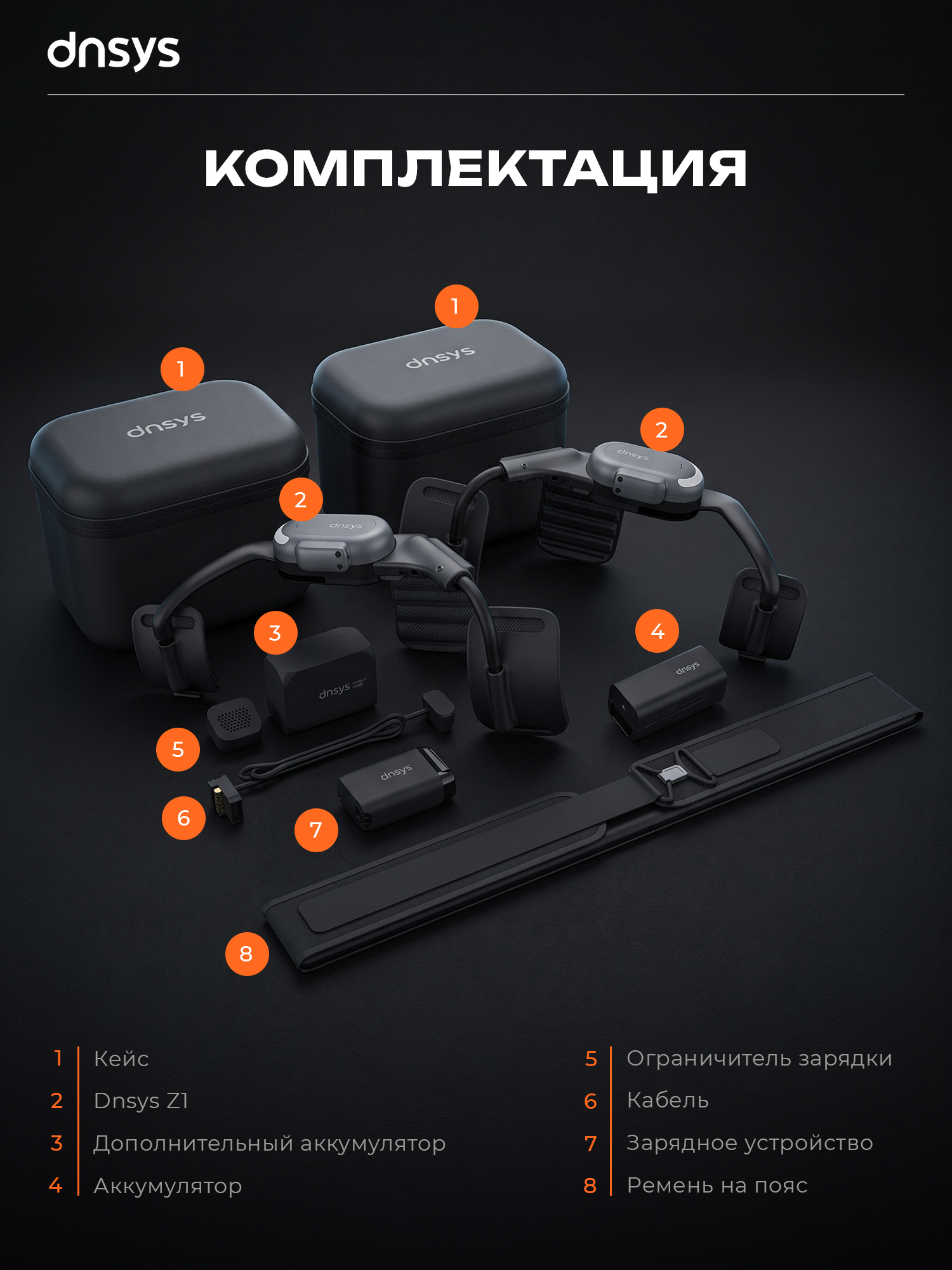 Экзоскелет Dnsys Z1 Dual Joint новейшая модель 2026 года от Cryptoro
