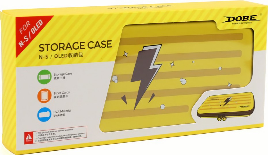 Защитный чехол DOBE для Nintendo Switch OLED (жёлтый) (iTNS-1130Y)