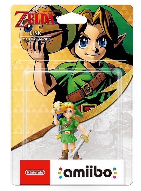 Интерактивная фигурка amiibo Линк Majora's Mask (The Legend of Zelda Collection)