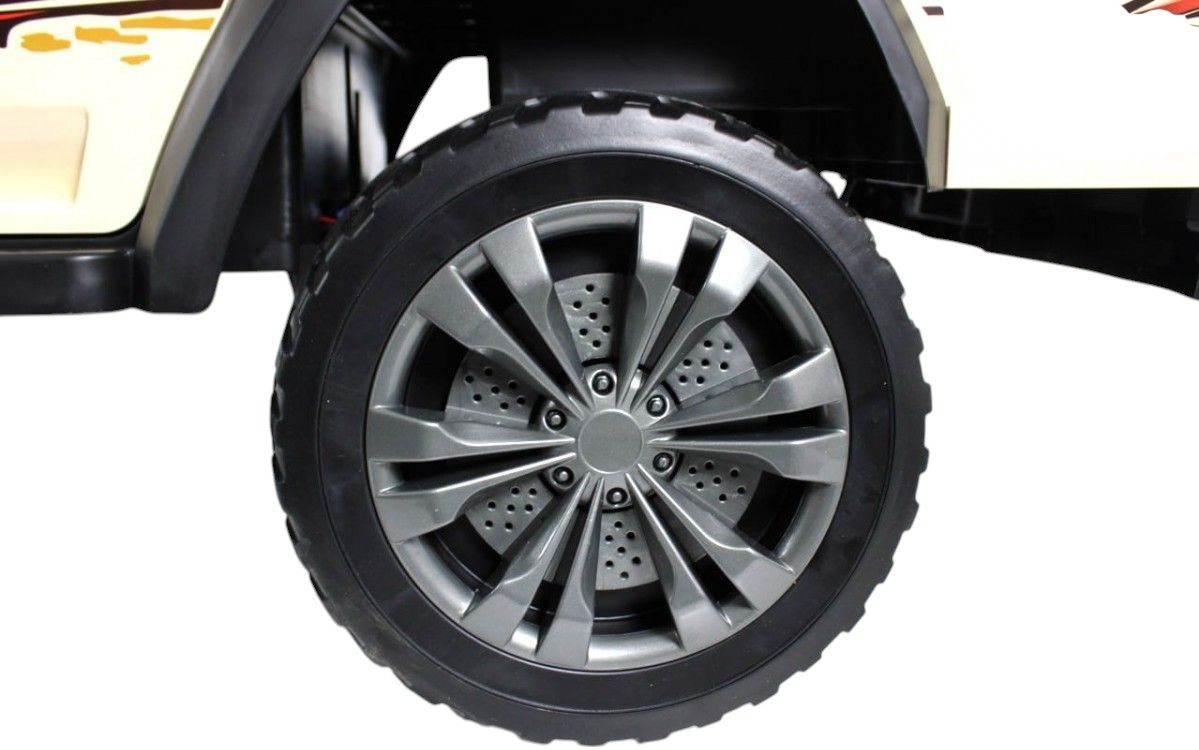 Детский электромобиль RiverToys Pick-Up (E555KX-PICKUP-KHAKI) хаки