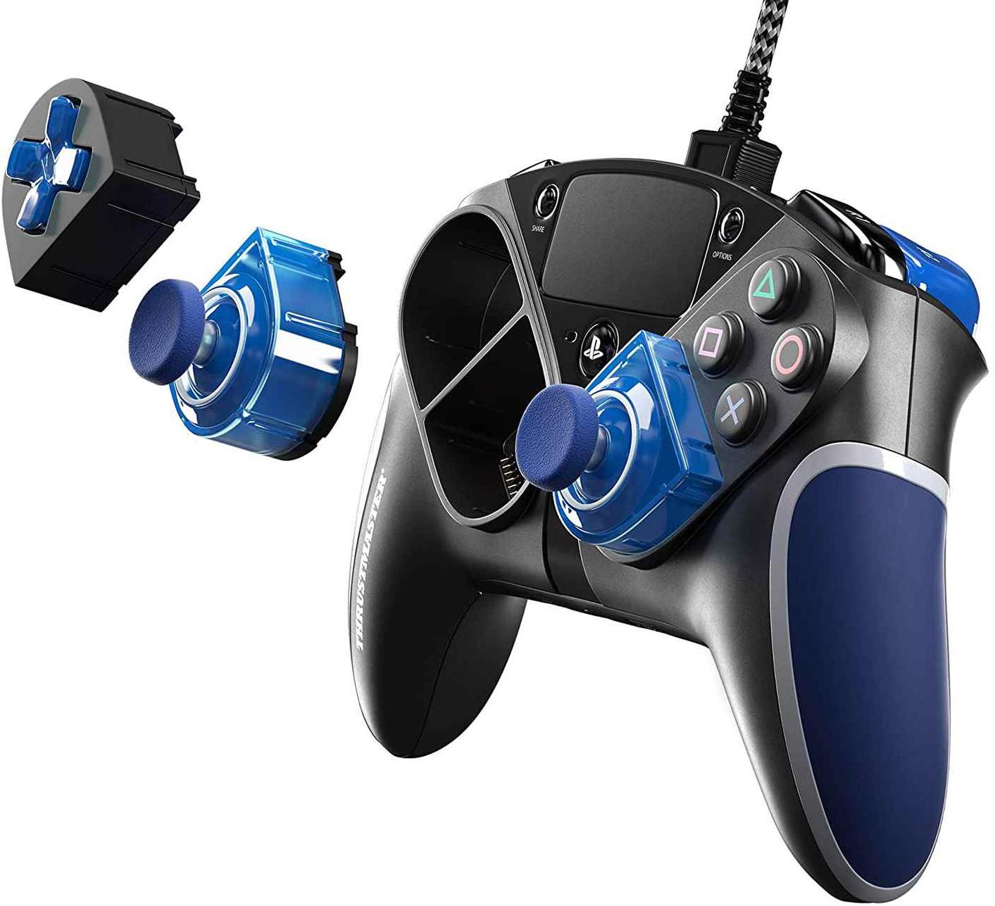 Комплект модулей Thrustmaster Eswap led blue Crystal Pack emea version PS4/PC (синий)
