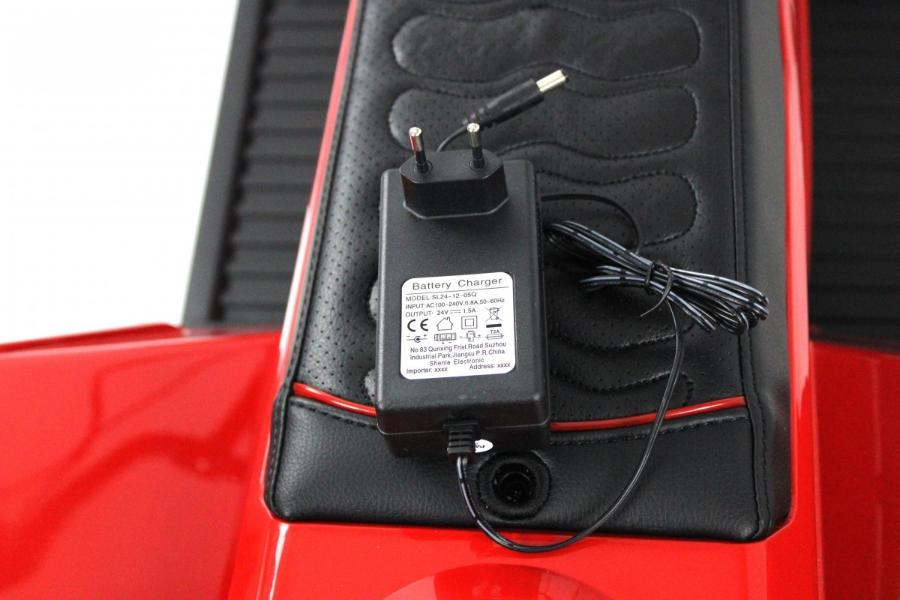 Детский электроквадроцикл RiverToys M009MM красный