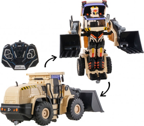 Радиоуправляемый робот JiaQi трансформер бульдозер (TT675)