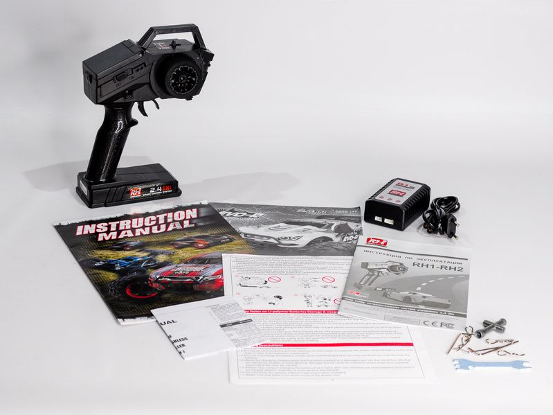 Радиоуправляемая трагги Remo Hobby EVO-R Brushless (зеленая) 4WD 2.4G 1/8 RTR (E666-003)