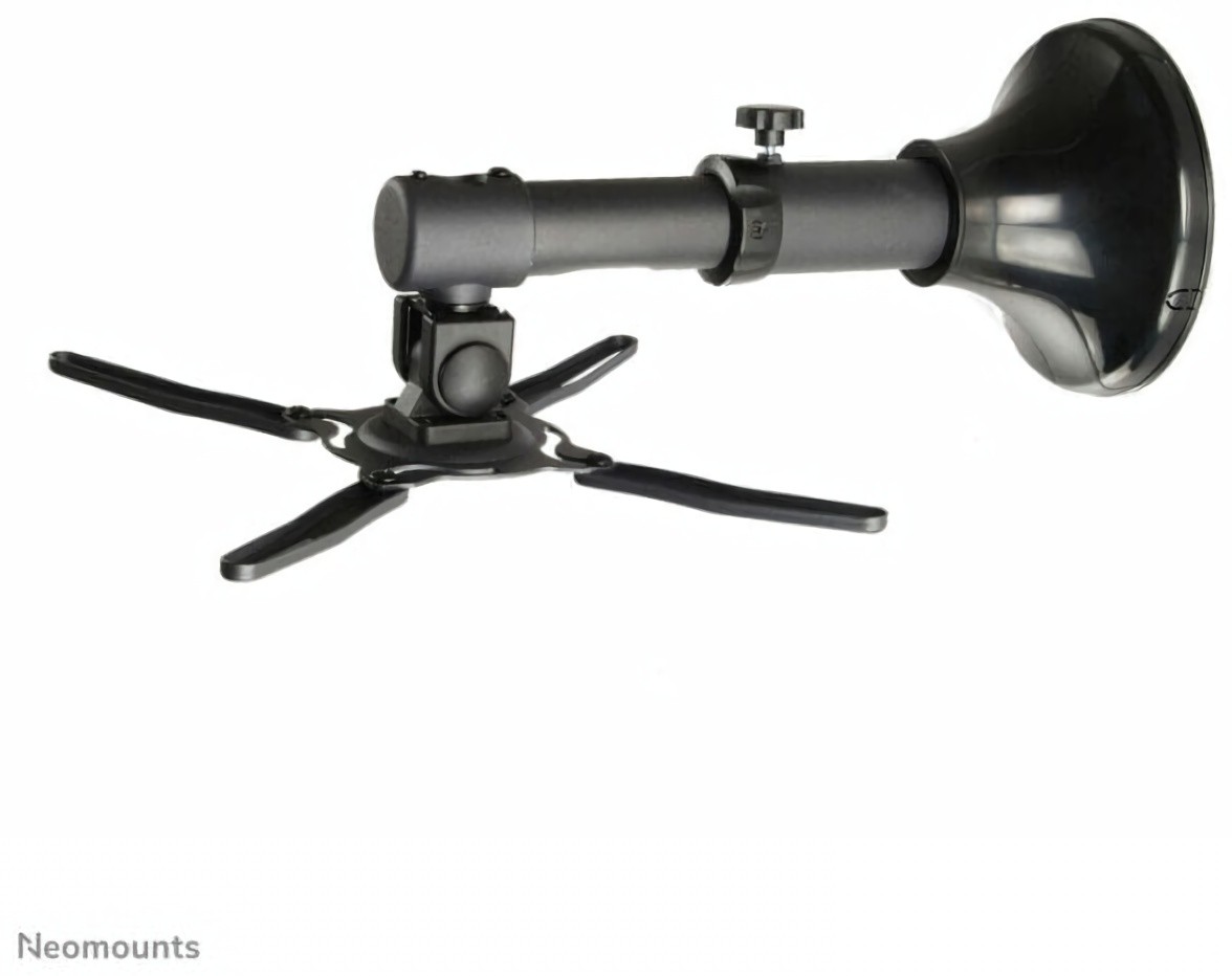 (EU) Потолочная наклонная подставка для проектора NewStar BEAMER-W050BLACK (Full Motion, до 12 кг) , Чёрный