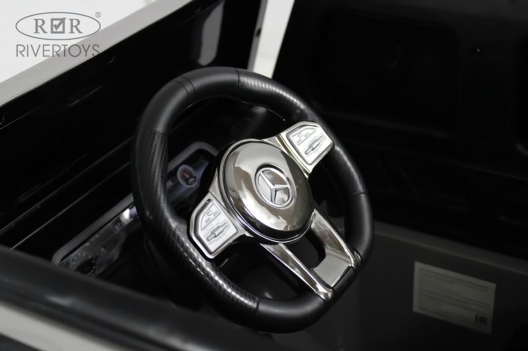 Детский электромобиль Mercedes-AMG G63 4WD (G333GG) серый