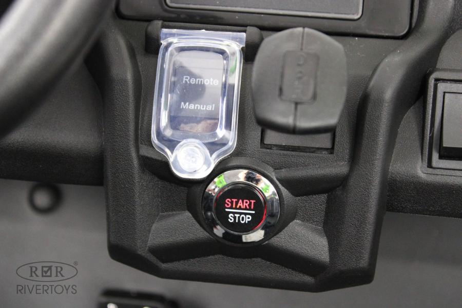 Детский электромобиль RiverToys BRP Can-Am Maverick (Y111YY) зеленый