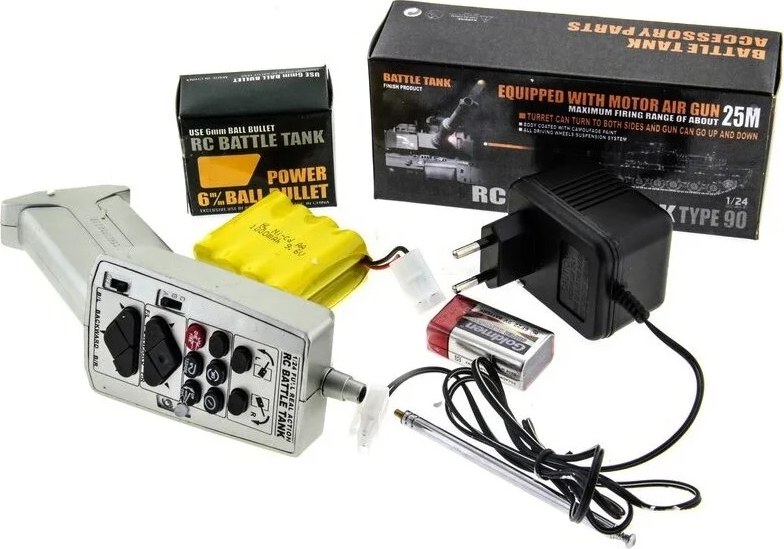 Радиоуправляемый танк HouseHold TYPE 90, 1к24 (3808)