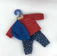 Одежда для кукол 30-35 см, на плечиках в пакете КАРАПУЗ в кор.96шт OTFY-WINT-28-RU