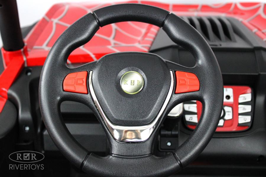 Детский электромобиль RiverToys P333PP (Buggy) красный Spider