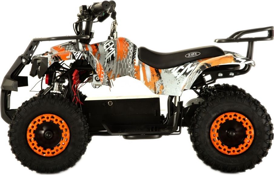 Детский электроквадроцикл RiverToys TIKI оранжевый