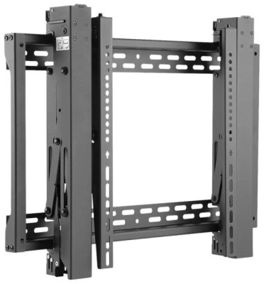 (EU) Аксессуар для монитора Digitus DA-90446 Настенное Pop-Out крепление 45-70" (70 кг VESA 600x400), Чёрный