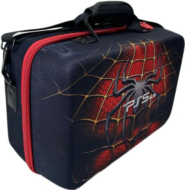 Сумка для консоли и геймпадов PS5 Slim (Spider-Man)