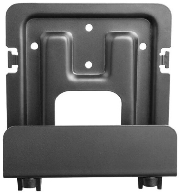 (EU) Аксессуар для медиаплеера Neomounts AWL-450BL Универсальный настенный держатель (до 5 кг, регулировка 47-76 мм) , Чёрный