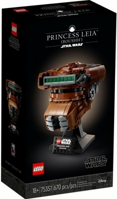 (EU) Конструктор LEGO Star Wars Шлем принцессы Леи (75351)