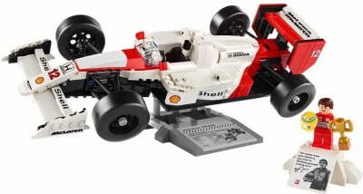 (EU) Конструктор-автомобиль LEGO Icons McLaren F1 MP4/4 и Айртон Сенна(10330)