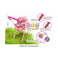 Коляска люлька, светится ручка CS7873 в пак. в кор.3*12шт 1908O707