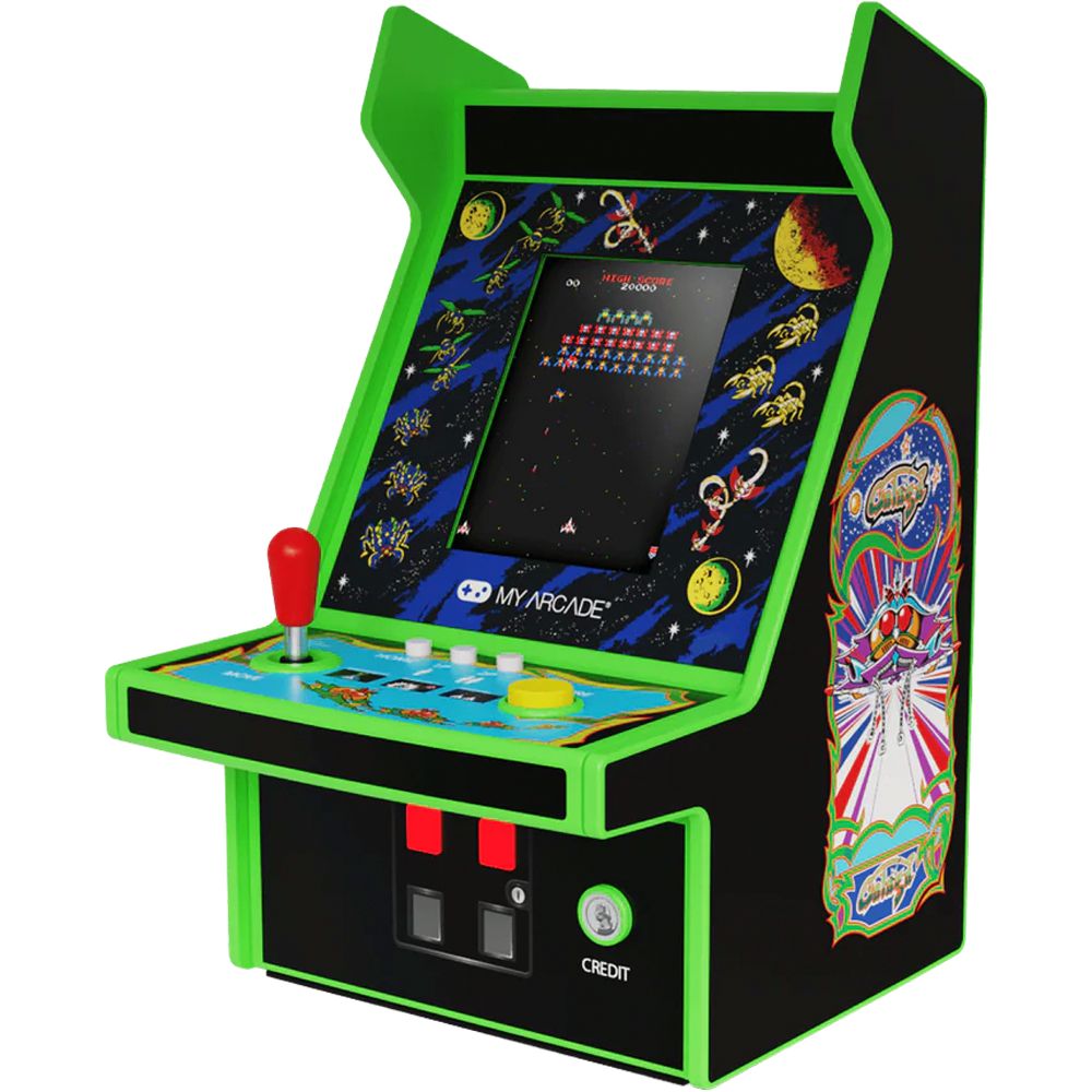 Аркадная игровая ретро приставка консоль My Arcade Galaga Micro Player Pro