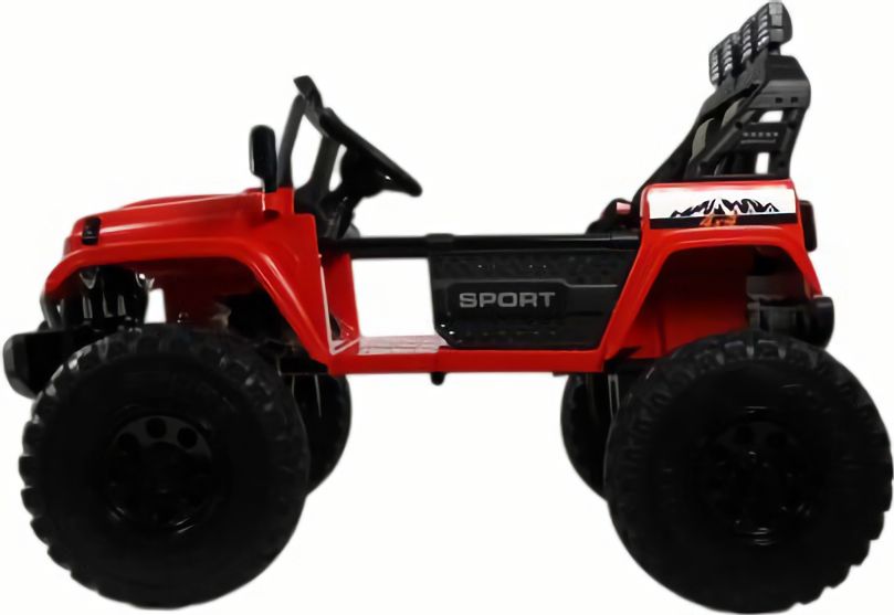 Детский электромобиль Jeep A222AA красный