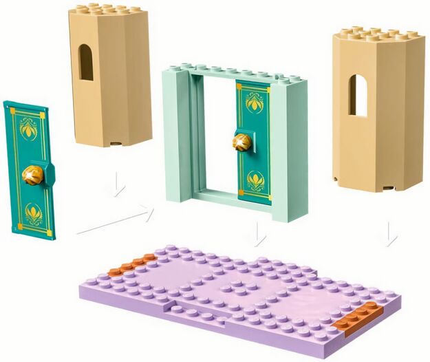 (EU) Конструктор LEGO Disney Princess Веселье в замке Анны и Олафа (43204)