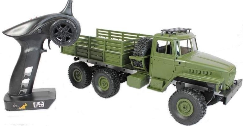 Радиоуправляемая модель MN Model Советский военный грузовик УРАЛ PRO 6WD (1к16) (MN-88S)