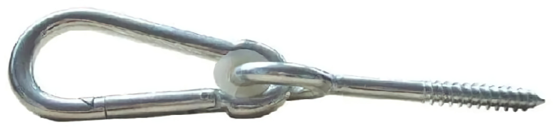 (EU) Аксессуар для гамака Amazonas AZ-3010000 Jumbo Ceiling Hook (нагрузка 150 кг, оцинкованная сталь/нейлон) , Серебристый