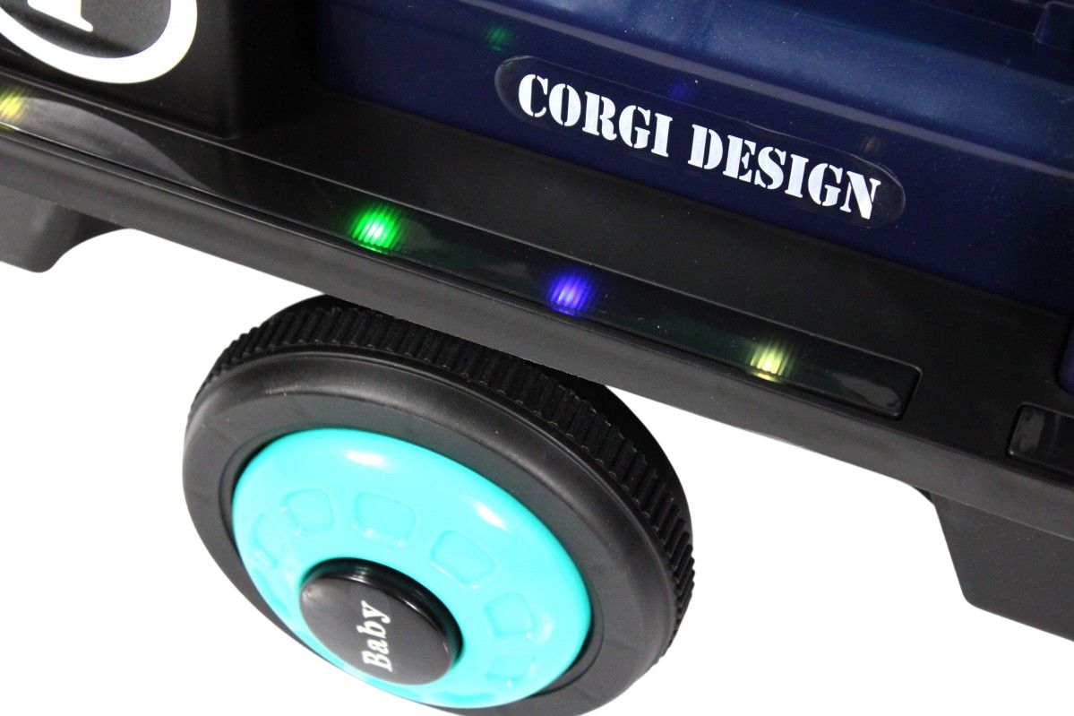 Детский электромобиль RiverToys K008AM синий