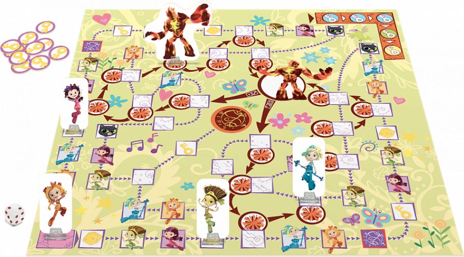 Настольная игра ZVEZDA Сказочный патруль: Огненные замки (ZV-8772)