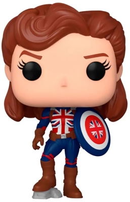 (EU) Фигурка Funko POP! Marvel What If...?: Captain Carter (870)