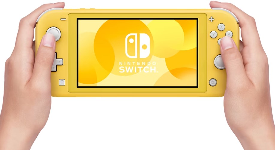 Nintendo Switch Lite Yellow 32GB  + 2 защитных стекла + Игра Teenage Mutant Ninja Turtles: The Cowabunga Collection
