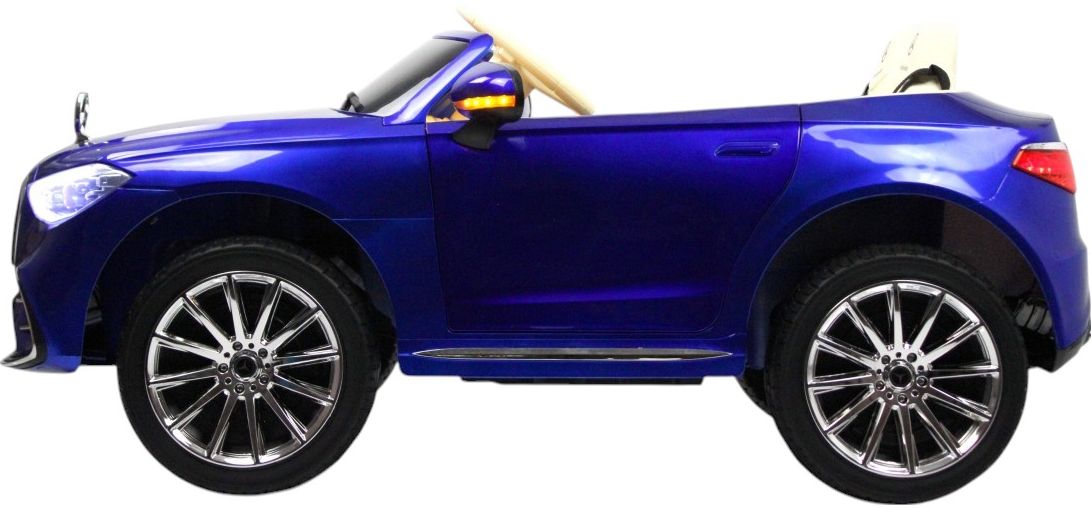 Детский электромобиль RiverToys (М333БХ-BLUE-GLANEC) синий глянец