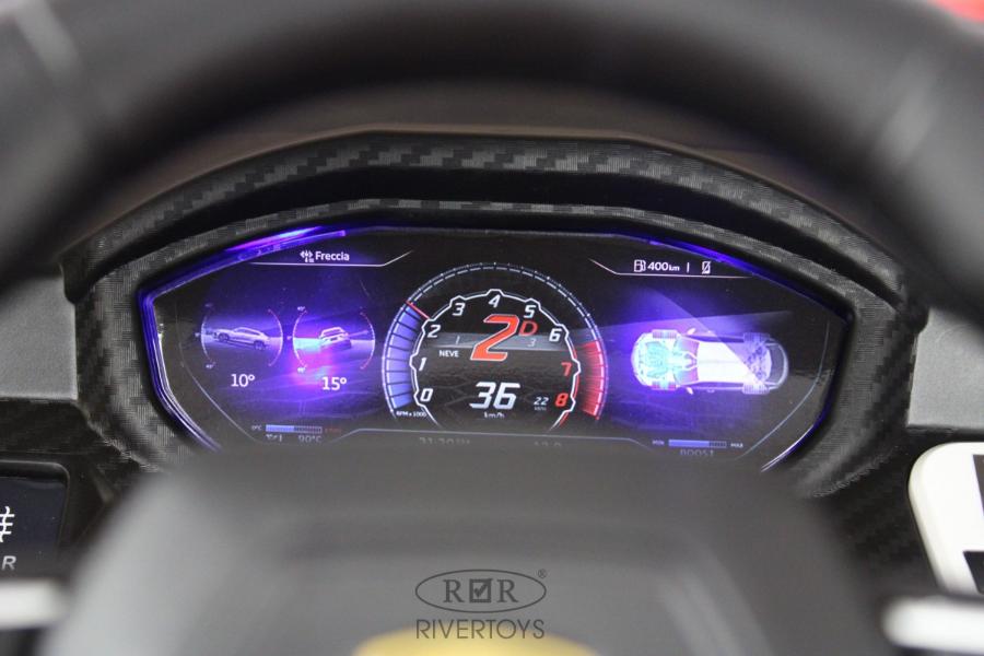 Детский электромобиль RiverToys Lamborghini Urus (E777EE) красный