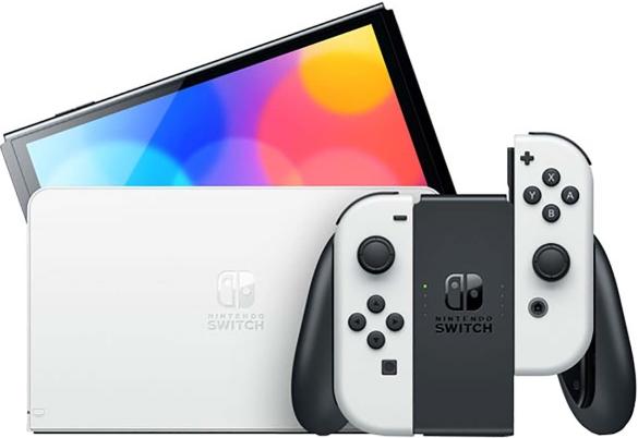 Nintendo Switch OLED 64GB (белый)