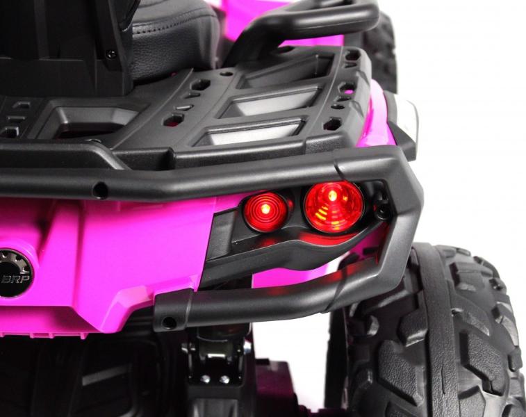 Детский электроквадроцикл RiverToys BRP Can-Am Outlander (Y888YY) розовый