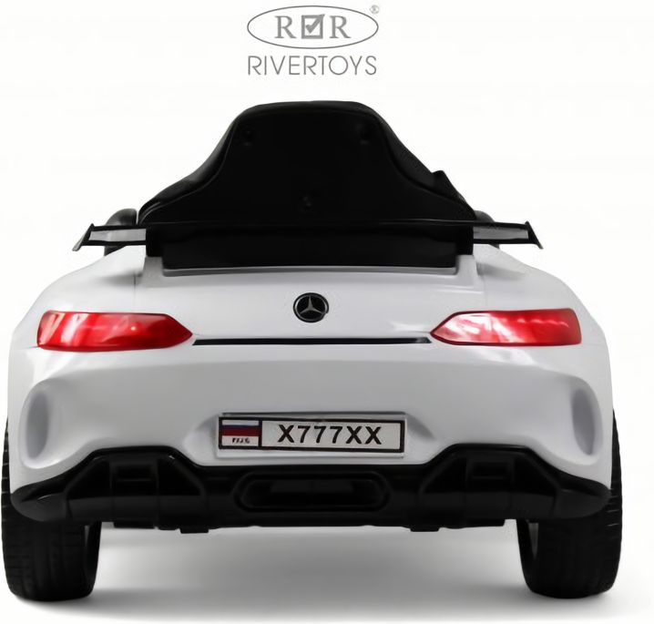 Детский электромобиль Mercedes-Benz AMG GT X777XX белый