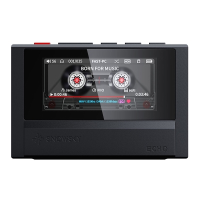 Портативный аудиоплеер FIIO SNOWSKY ECHO 8Гб (F4402E), Чёрный