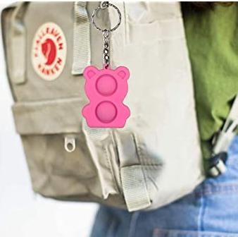 Брелок-игрушка Simple Dimple Слон (синий) антистресс (тактильная, сенсорная)