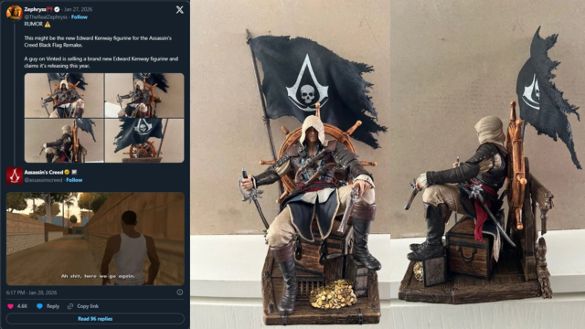 Ubisoft подтвердила утечки о ремейке Assassin’s Creed IV: Black Flag