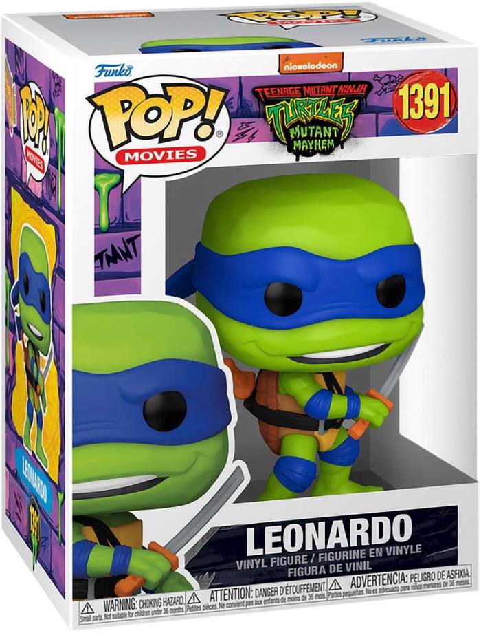 Фигурка Funko Pop! Movies TMNT Mutant Mayhem Leonardo (1391)