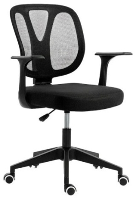 (EU) Офисное кресло Furniture Style Ana, 265301130, Чёрное