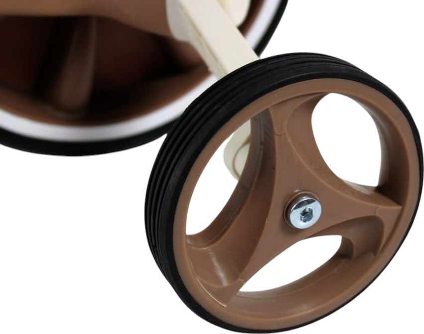 Детский беговел-велосипед RiverToys (HB-318) (коричневый)