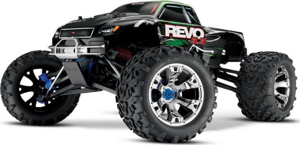 Радиоуправляемая модель монстр Traxxas Revo 3.3 4WD RTR 1к10 (TRA53097-3-G)