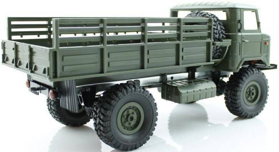 Радиоуправляемая модель WPL грузовая машина Газ 66 (1к16) зелёный