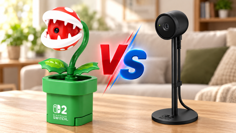Piranha Plant Camera или камера Nintendo Switch 2 — что выбрать