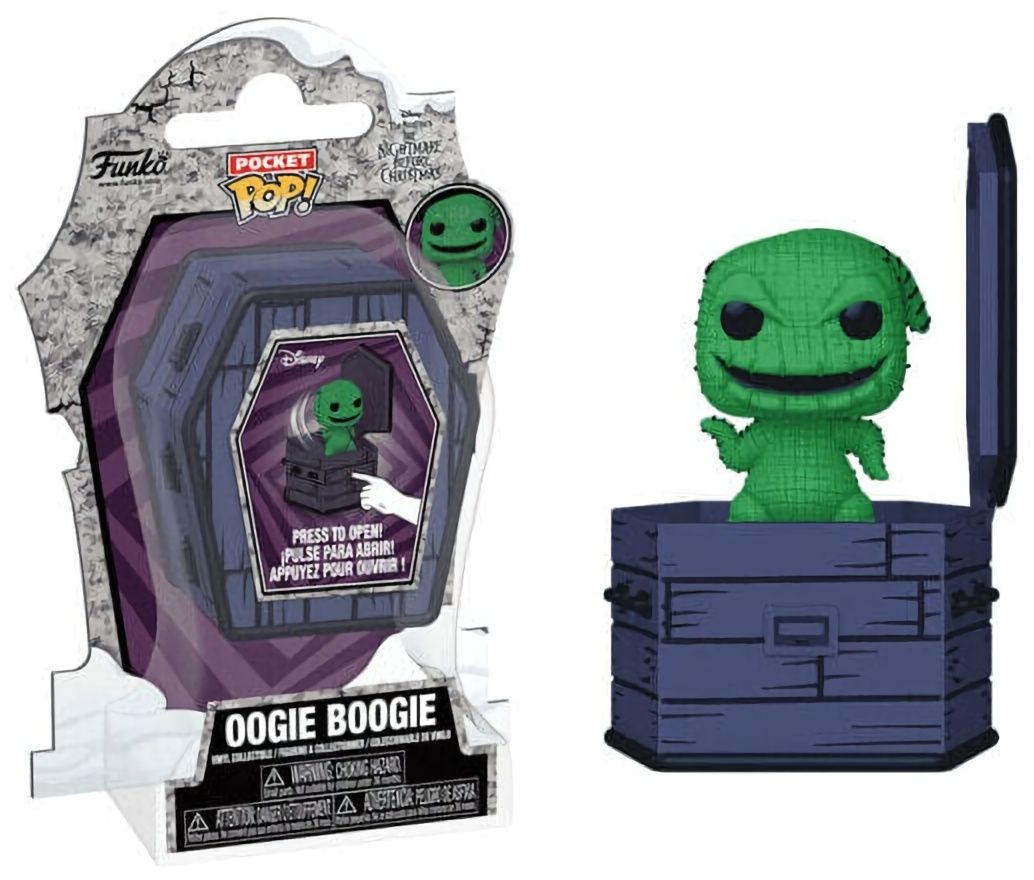 (CN) Фигурка Funko Pocket Pop! Disney: The Nightmare Before Christmas — Oogie Boogie (Jumping/Haunting)