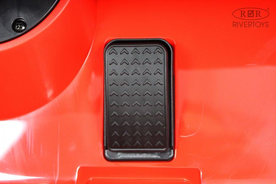 Детский электромобиль RiverToys Lamborghini Aventador SVJ (A111MP) красный