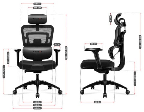 (EU) Игровое кресло Huzaro HZ-Combat 7.0 Black, 270143306, Чёрное